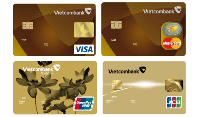 Các loại thẻ tín dụng VietcomBank 