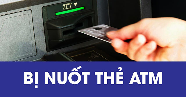 Lưu ý khi rút tiền mặt ATM- Bị nuốt thẻ ATM
