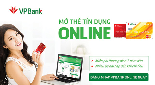 Đăng Ký mở thẻ tín dụng ngân hàng VPBank online